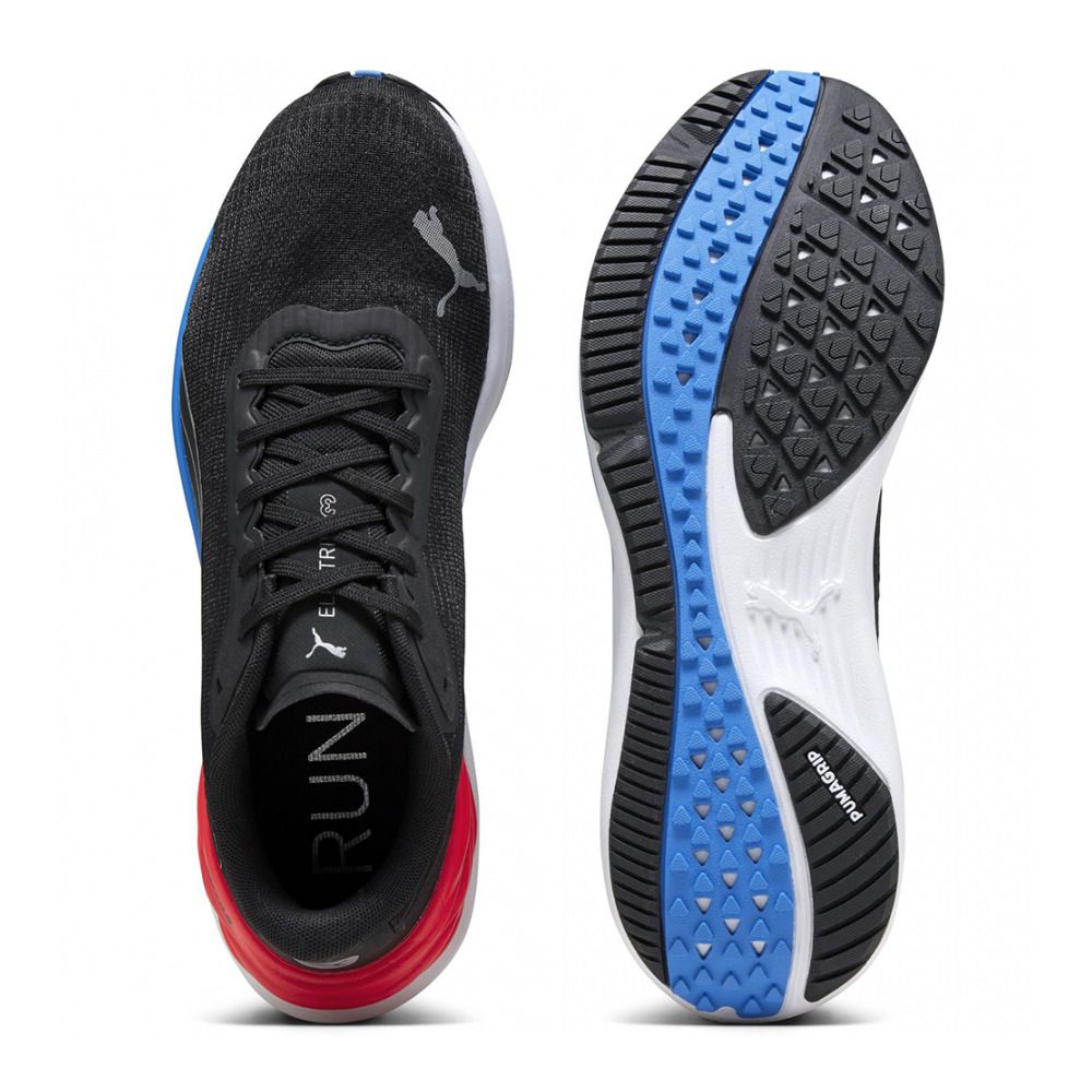 Puma ELECTRIFY NITRO - Chaussures running Homme puma black/for all time red