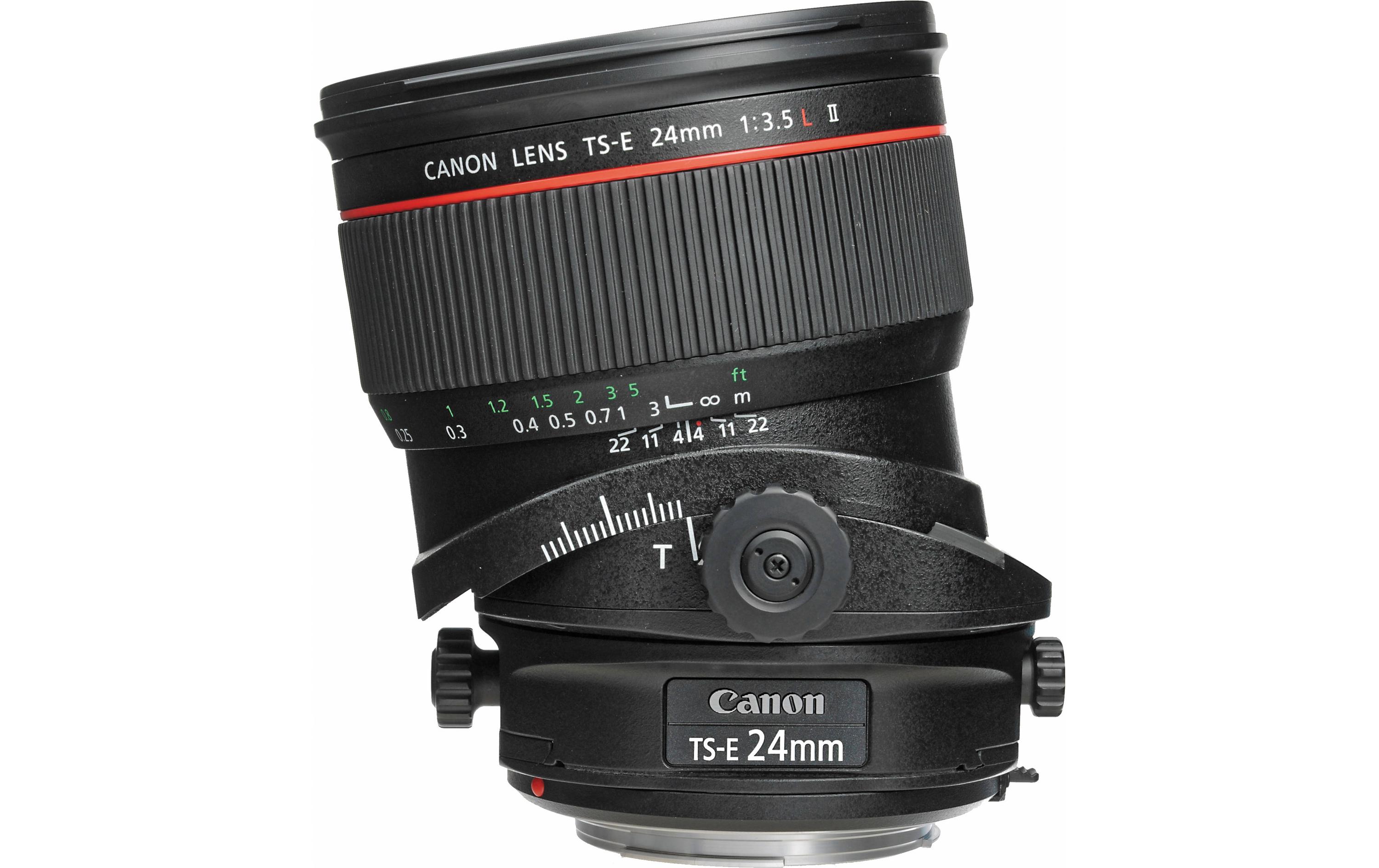 Festbrennweite TS-E 24mm F/3.5L II – Canon EF<br>Festbrennweite mit exzellenter Abbildungsqualität