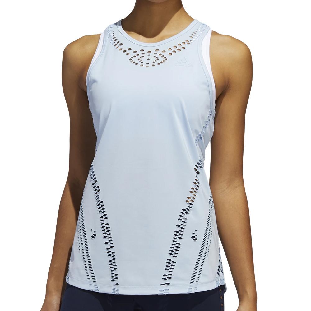 Adidas Débardeur bleu ciel femme Adidas P.Blue Tank Ciel