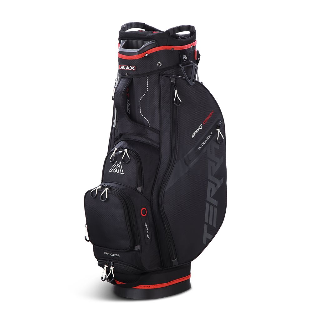 Terra Sport Trallebag Svart/Rød