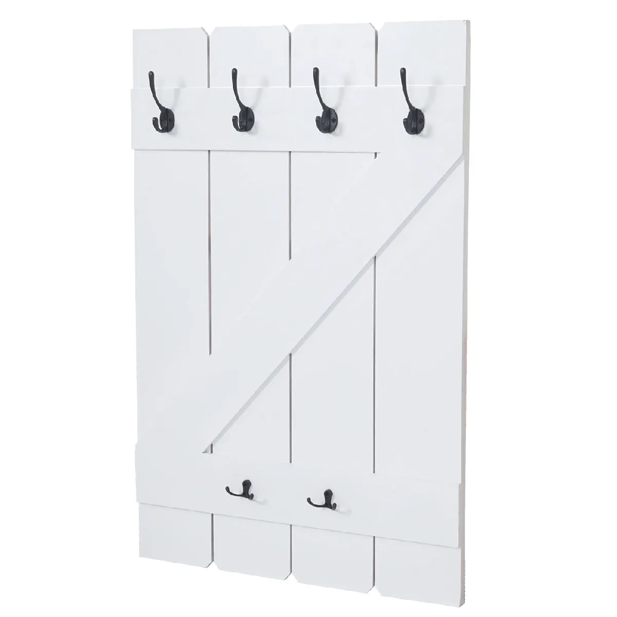 Mendler Garde-robe Blanc Laqué HWC-D13