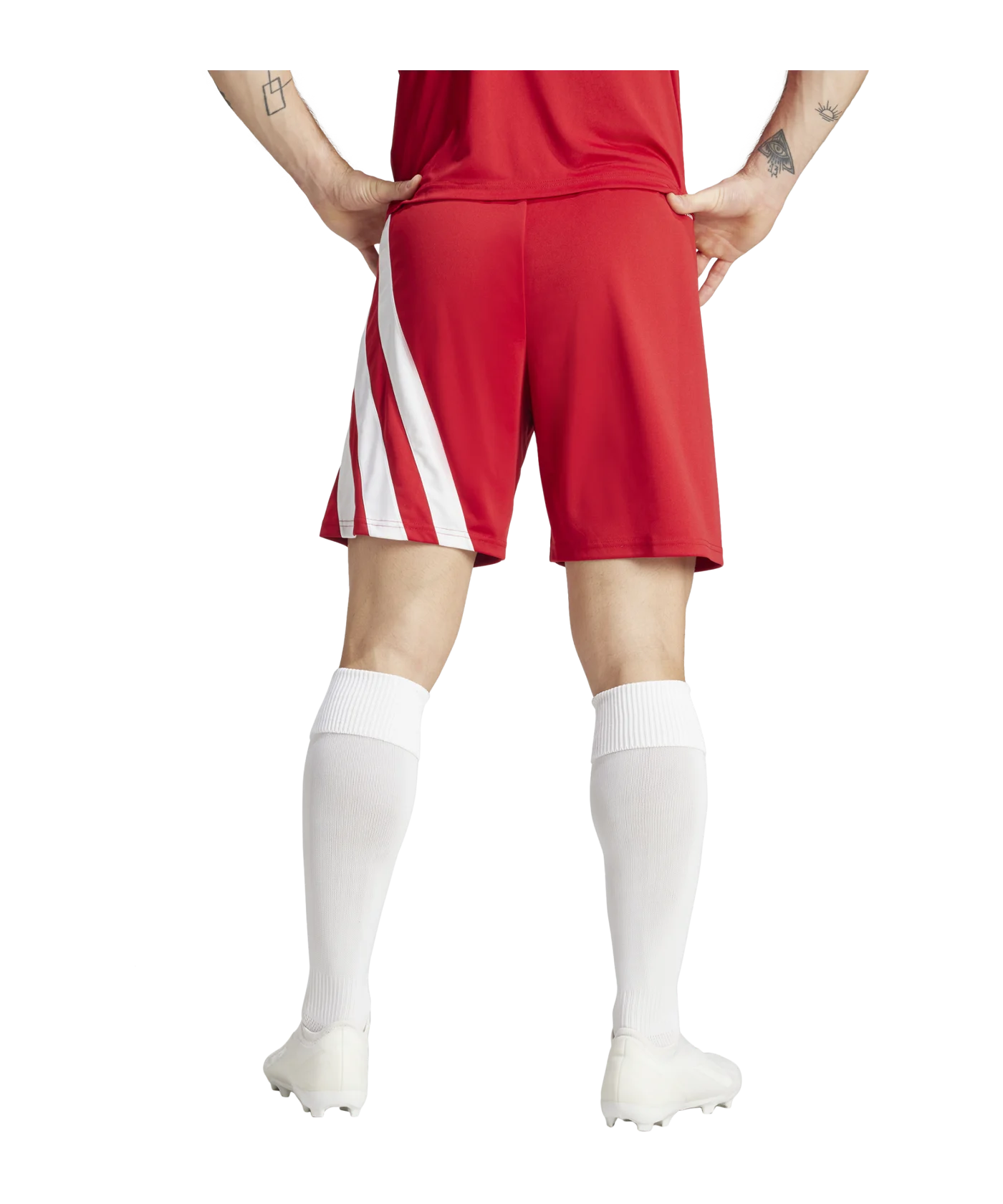 adidas Fortore 23 Short Rot Weiss