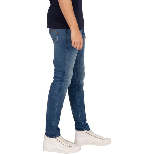 G-Star Raw - Revend Skinny Jeans Azul