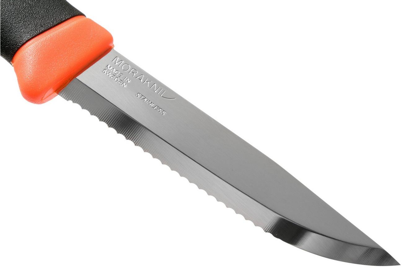 Mora Companion F Serrated 12214 Orange, kartelmes
