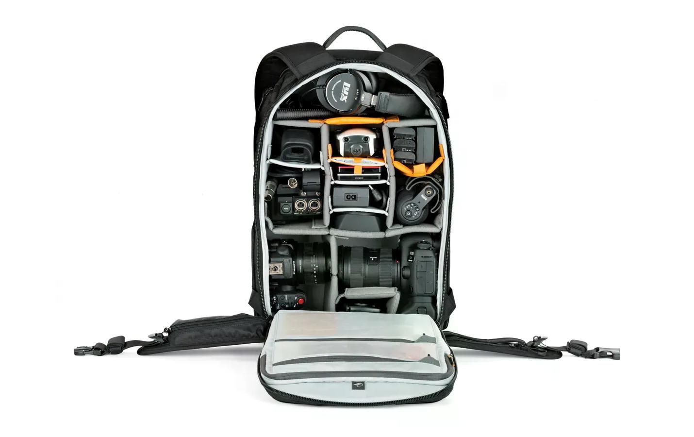 Fotorucksack ProTactic BP 450 AW II (GRL) Schwarz<br>Robuster Kamerarucksack aus recycelten Materialien