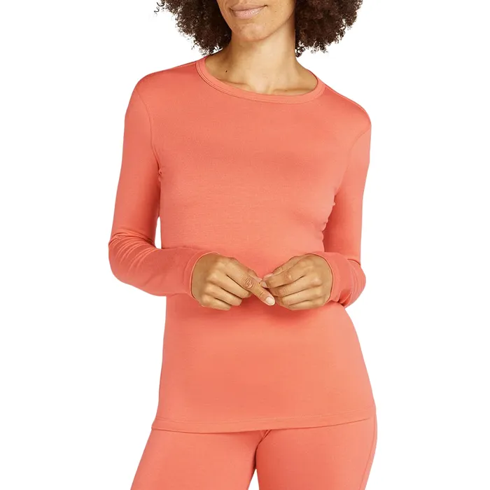 Icebreaker Core Heavyweight LS Crewe Thermoshirt Dames