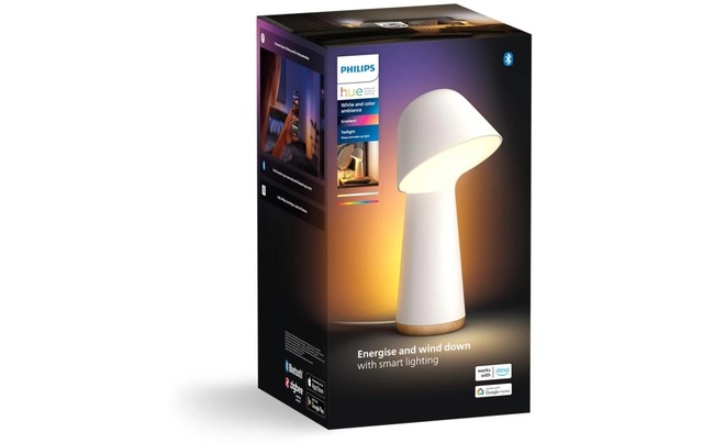 Philips Hue LED Tischleuchte »White & Color Ambiance Twilight weiss« Warmweiss