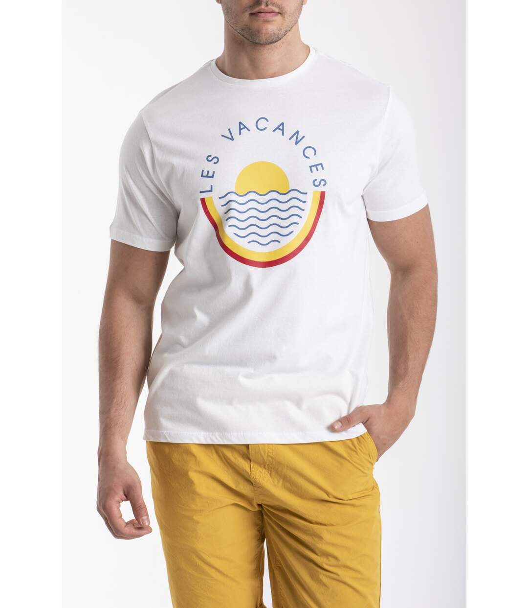 T-shirt coton bio GAELIG BLANC