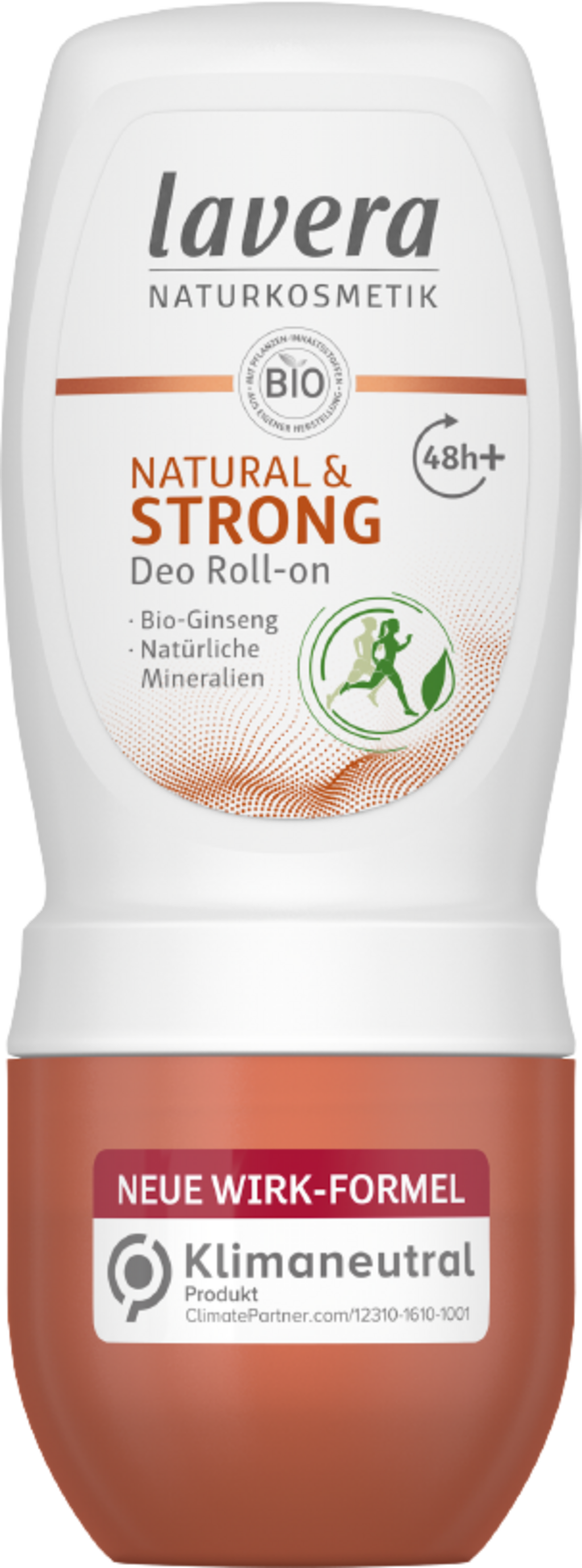 lavera  NATURAL & STRONG Deo Roll-On, 50 ml