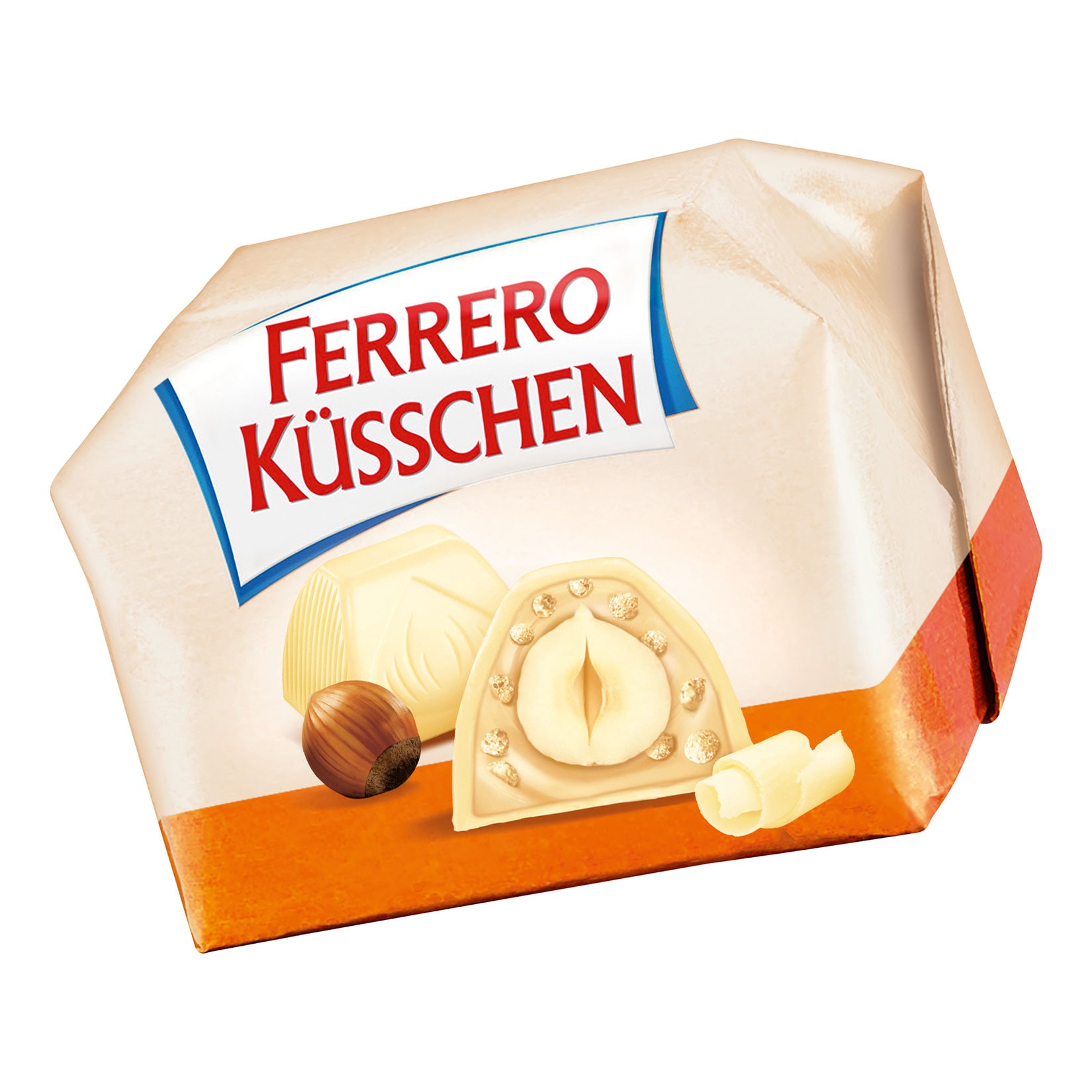 Ferrero Küsschen White Crispy 172 g, 8er Pack