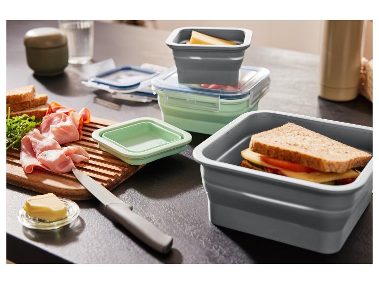 Opvouwbare vershoudbakjes of lunchbox