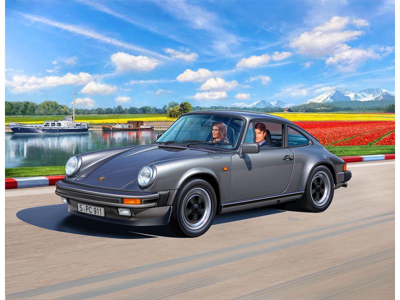 Revell Bausatz Porsche 911 G-Modell Coupé 1:24 Porsche 911 Carrera 3.2 Modellbausatz