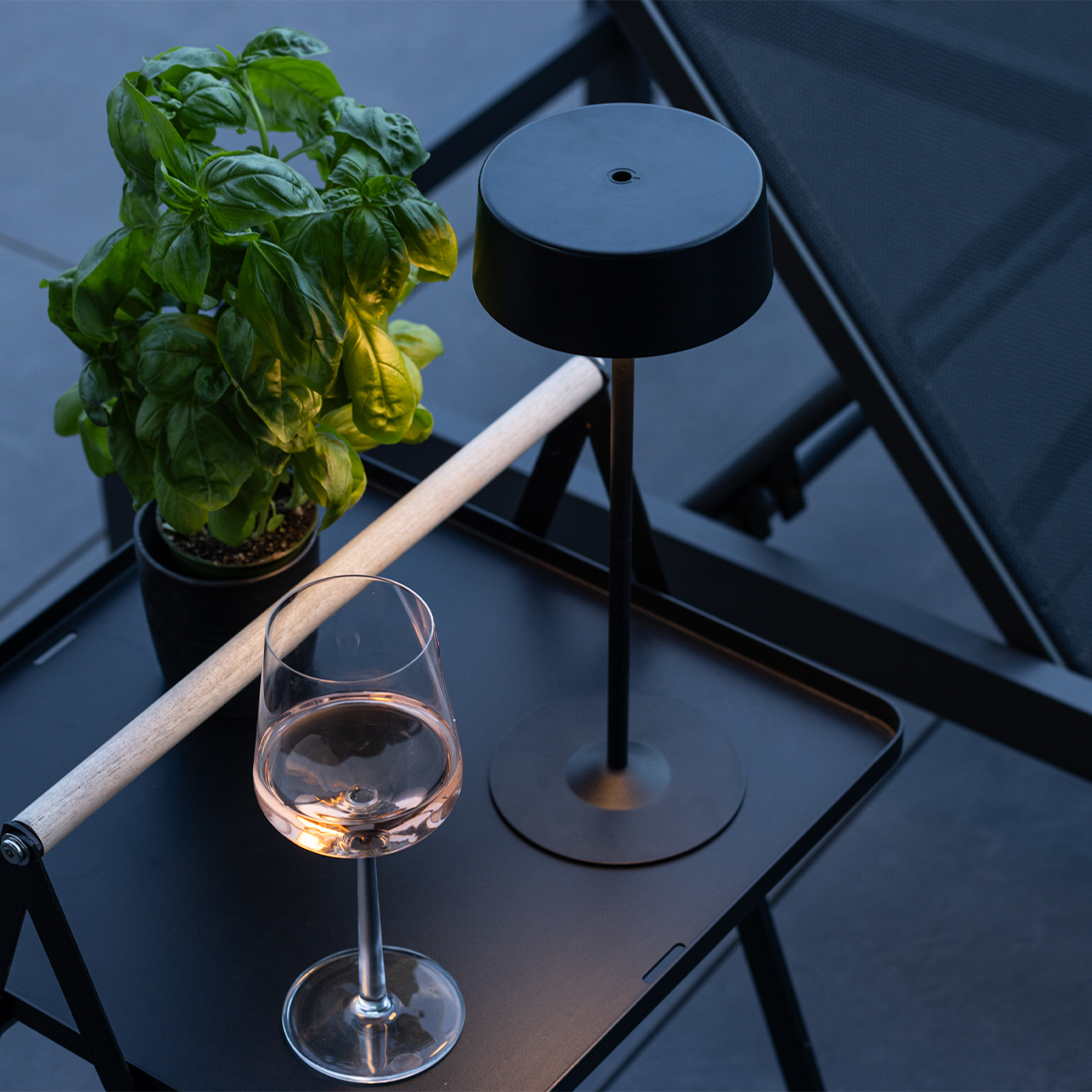 Tuin tafellamp Bregje Zwart