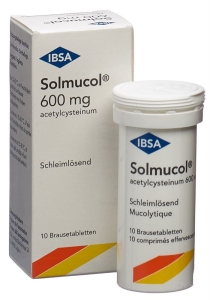 SOLMUCOL Brausetabletten 600 mg, 10 Stück