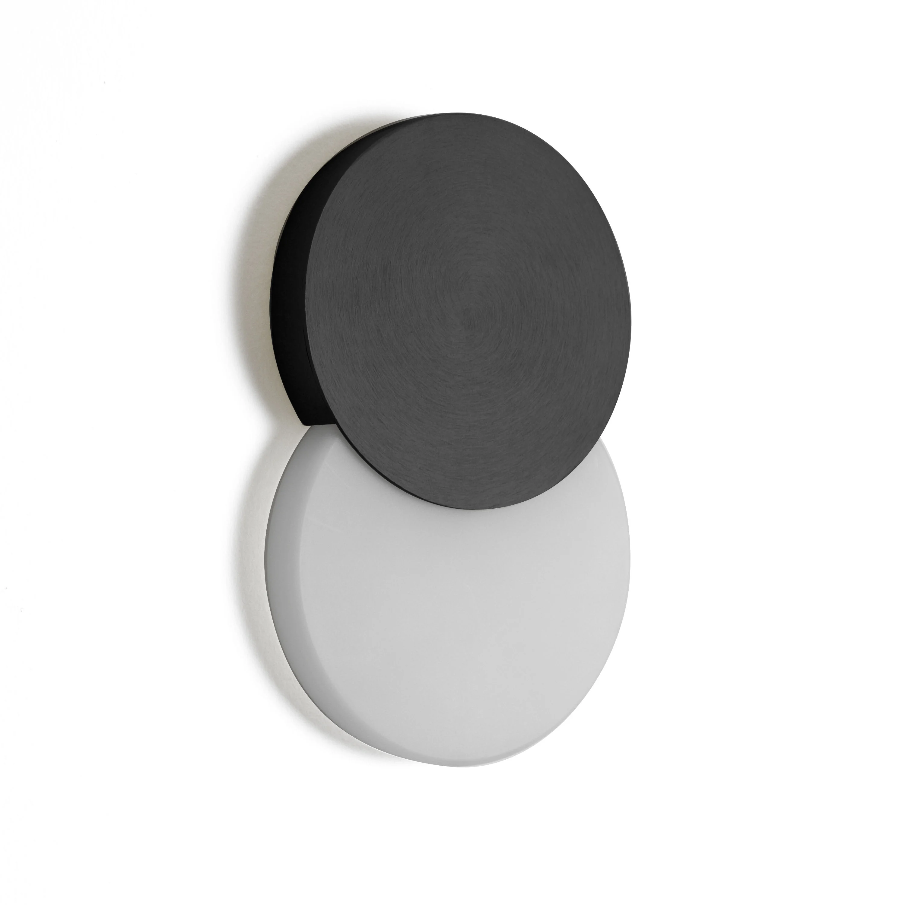 DUO LED - Applique métal | Noir