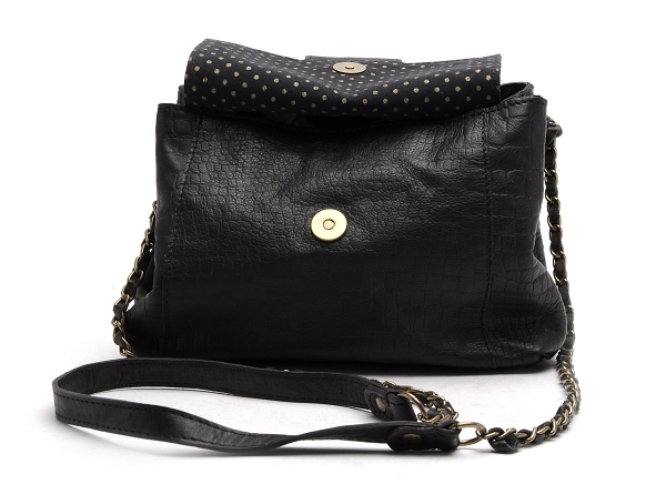 Pieces ville accessoires pcnicoline leather cross body fc noir