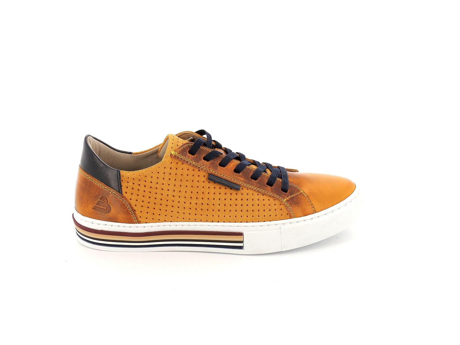 Bull boxer-428K20559H Cuir Moutarde