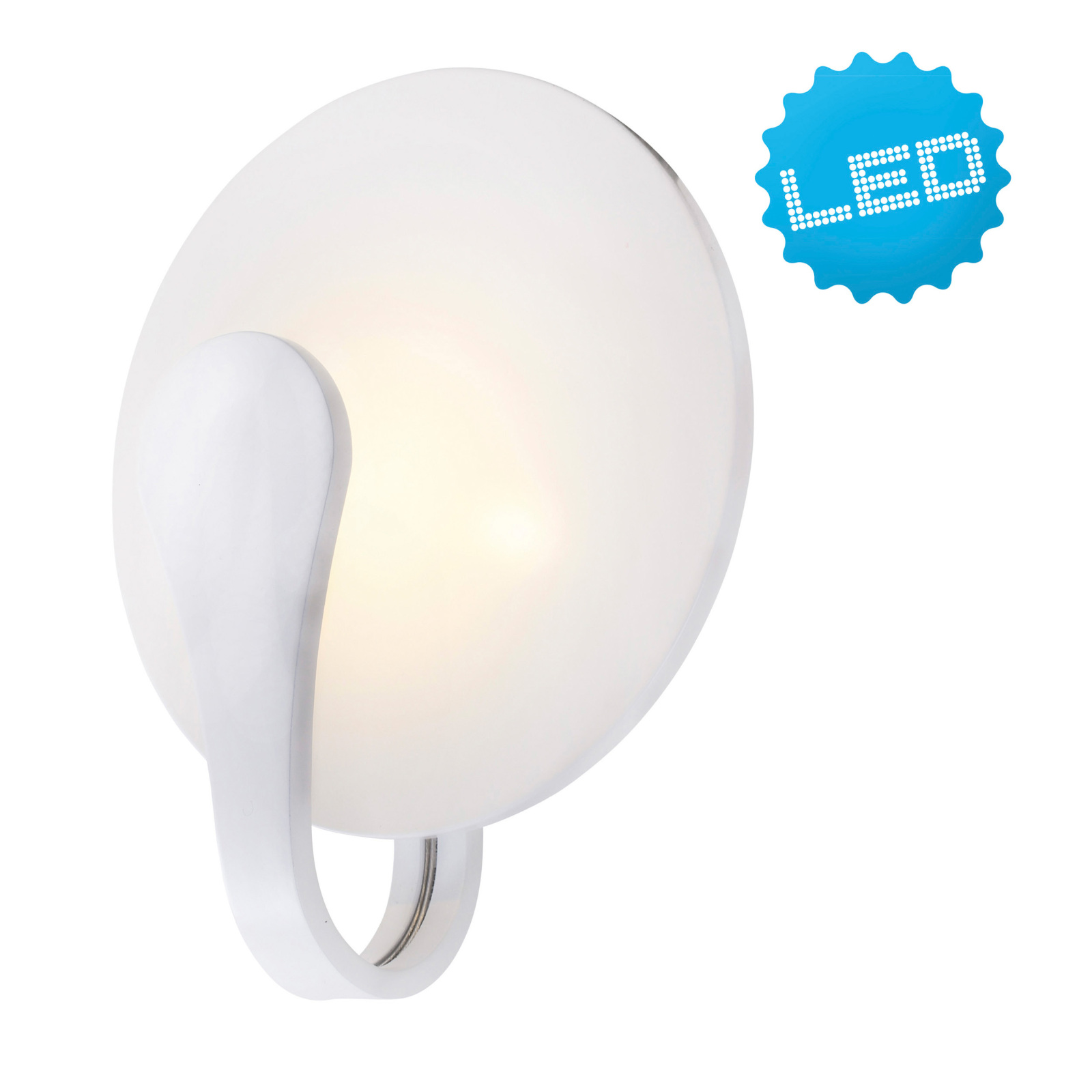 LED-Wandleuchte STAN - weiß - 16 cm