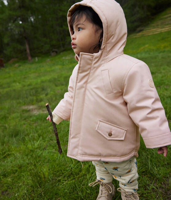 Parka doublée sherpa bébé
