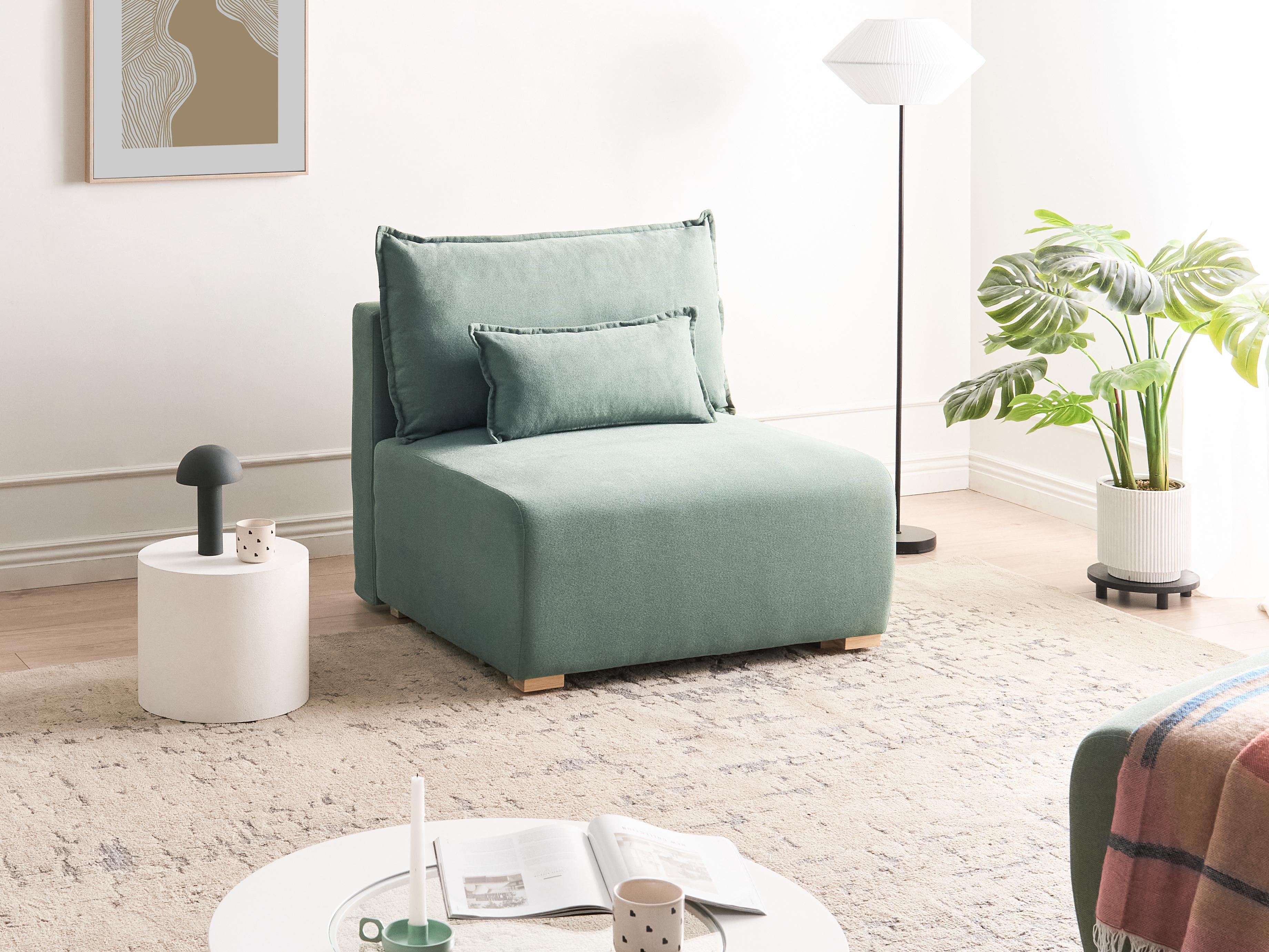 Zitmodule NERBO Stof Lichtgroen