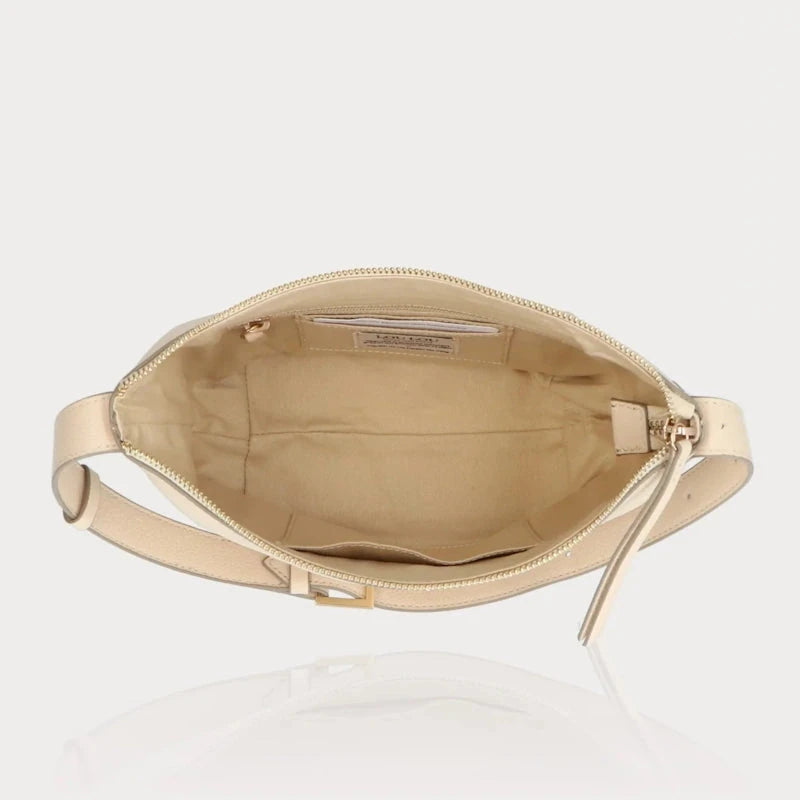 LouLou Essentiels Marie Hobo Schoudertas Beige