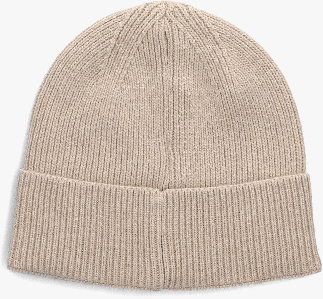 CALVIN KLEIN beige calvin klein muts archive logo beanie