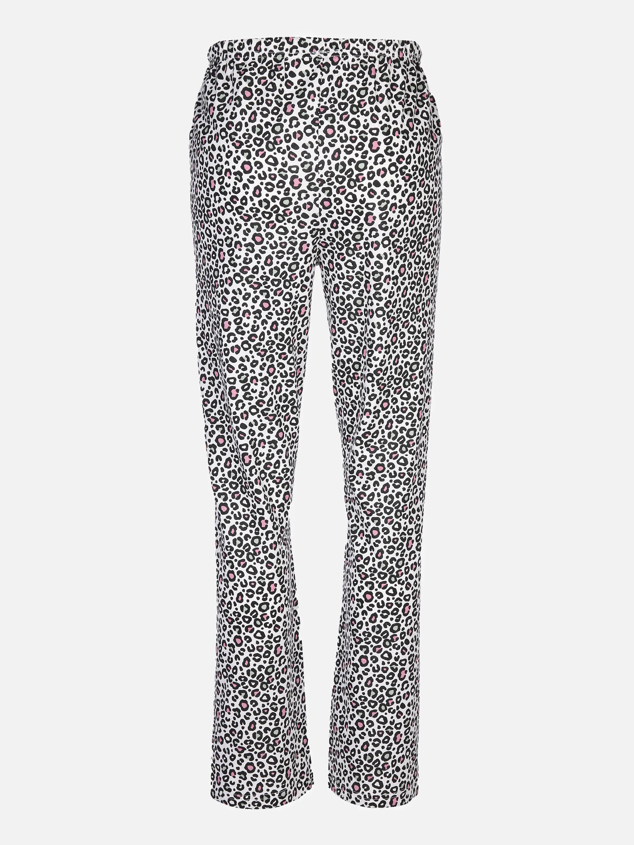 Damen Schlafhose mit Leoprint