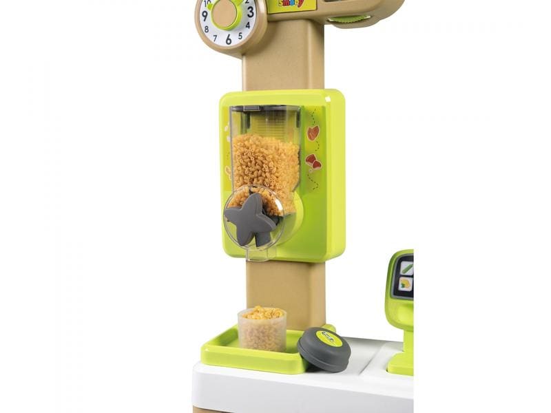 Smoby Kaufladen Fresh Market Bio-Supermarkt mit elektronischen Funktionen und viel Zubehör