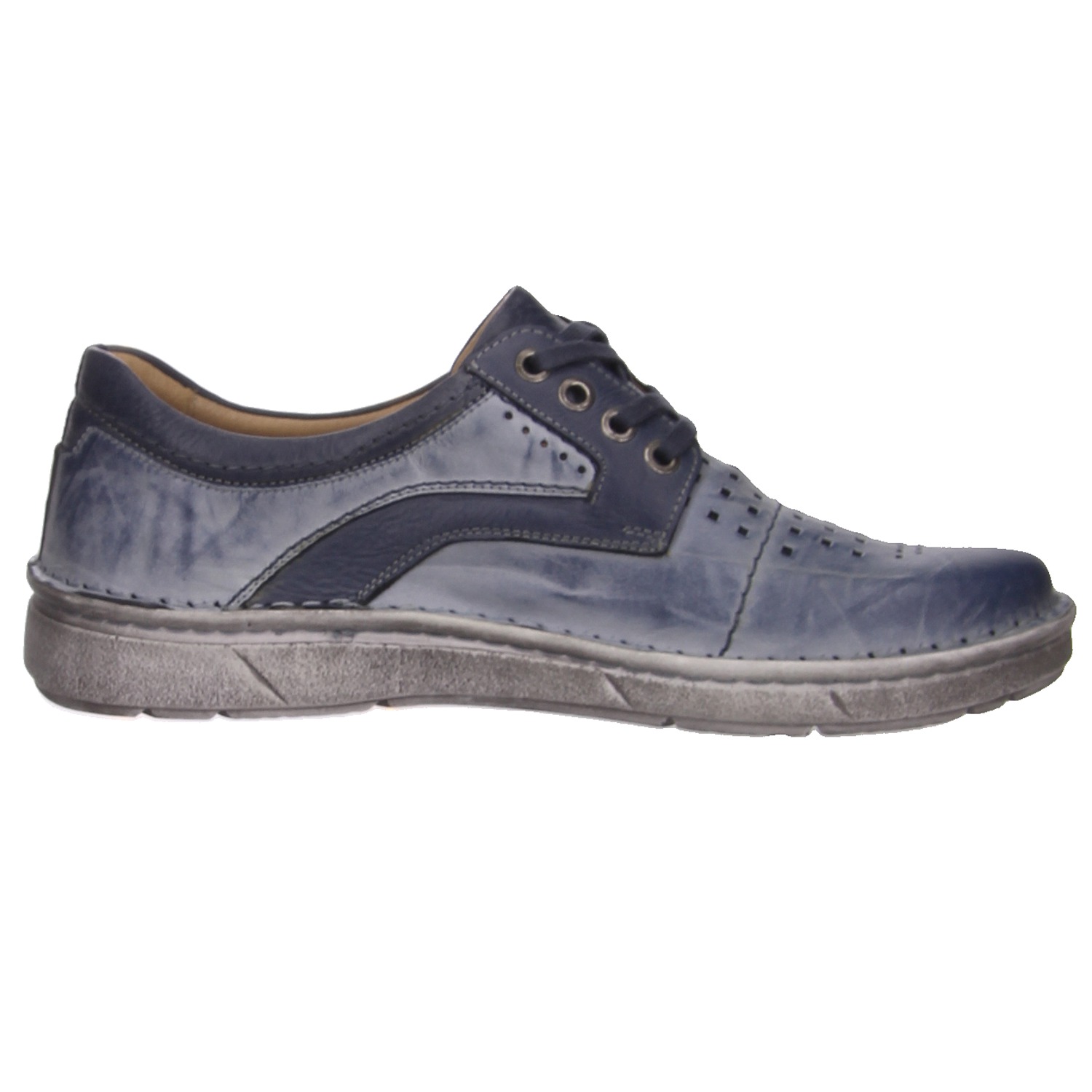 Krisbut Schnürhalbschuh blau blau