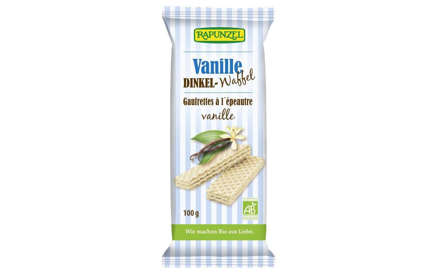 Bio Waffeln Dinkel Vanille 100 gBio Waffeln Dinkel Vanille
