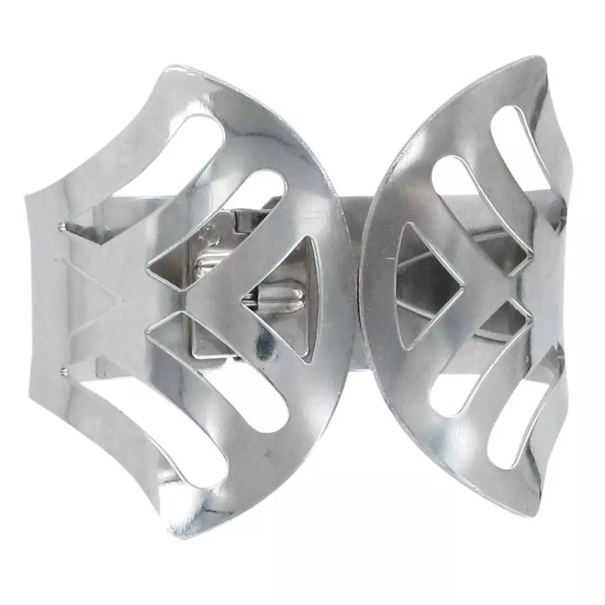 Embrasse rideau manchette Carthage Chrome
