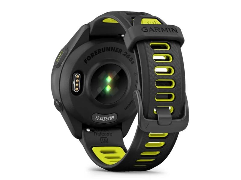 GARMIN Sportuhr Forerunner 265S Music Schwarz Smarte Laufuhr