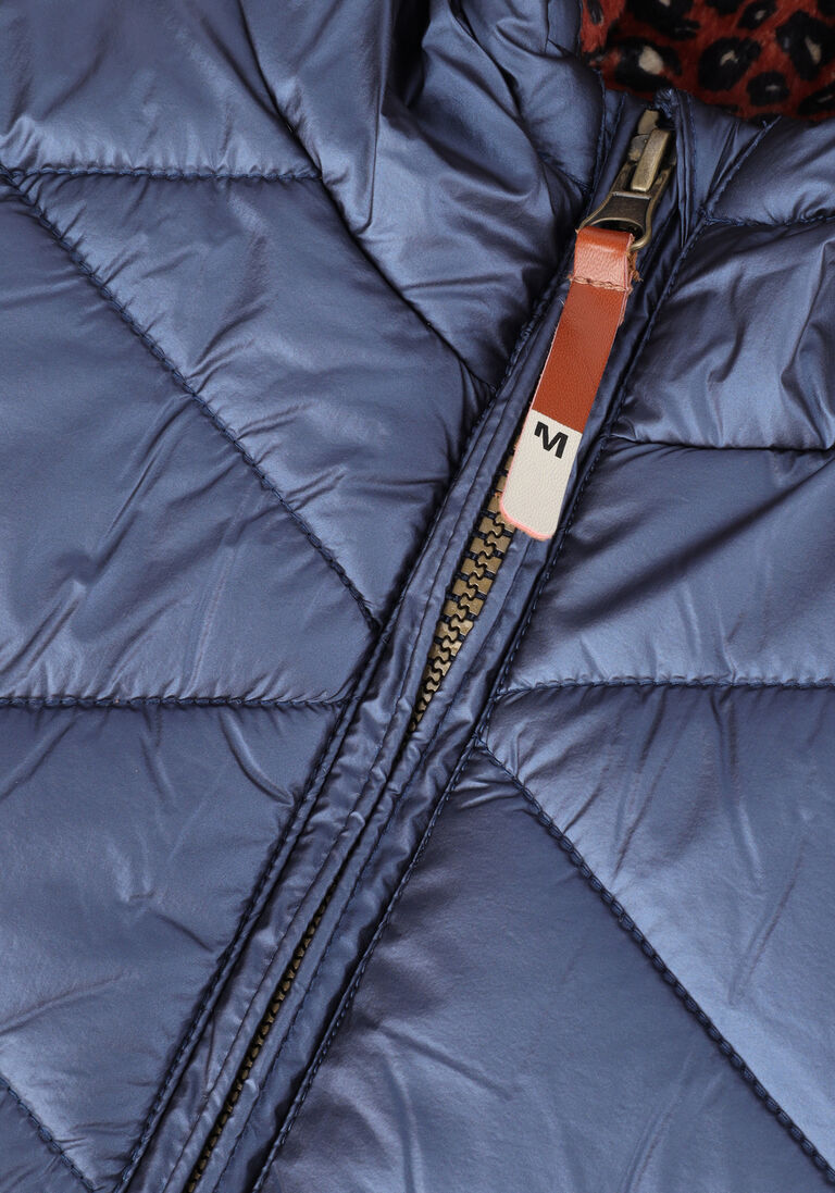 MOODSTREET blauwe moodstreet gewatteerde jas m207-5215
