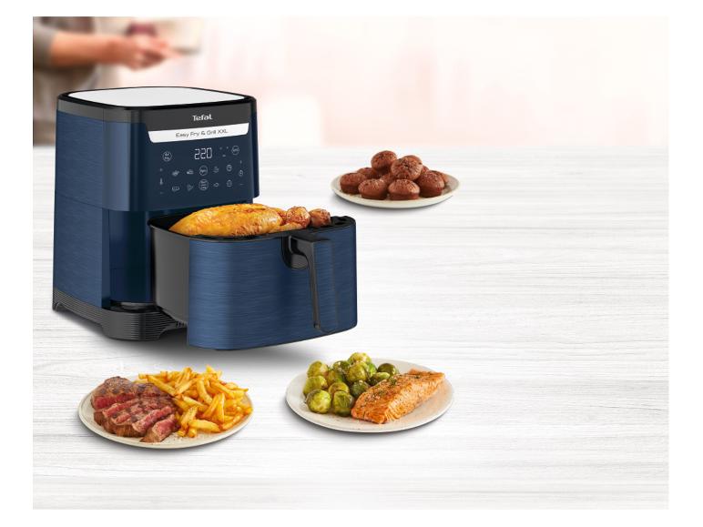 2-in-1 hetelucht friteuse Easy Fry & Grill XXL