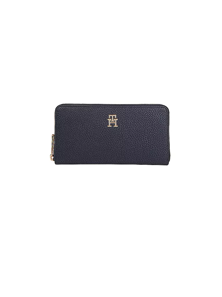 TOMMY HILFIGER Geldbörse TH EMBLEM Large dunkelblau