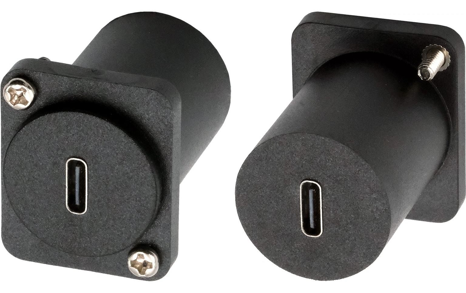 USB 3.1 Adapter D-Typ USB-C Buchse - USB-C BuchseD-Typ Adapter USB-C Buchse zu Buchse, USB 3.2 Gen 1