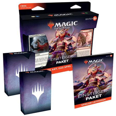 Magic The Gathering Starter Kit 2022 - Einsteiger Paket mit 2 Decks (Deutsche Version)