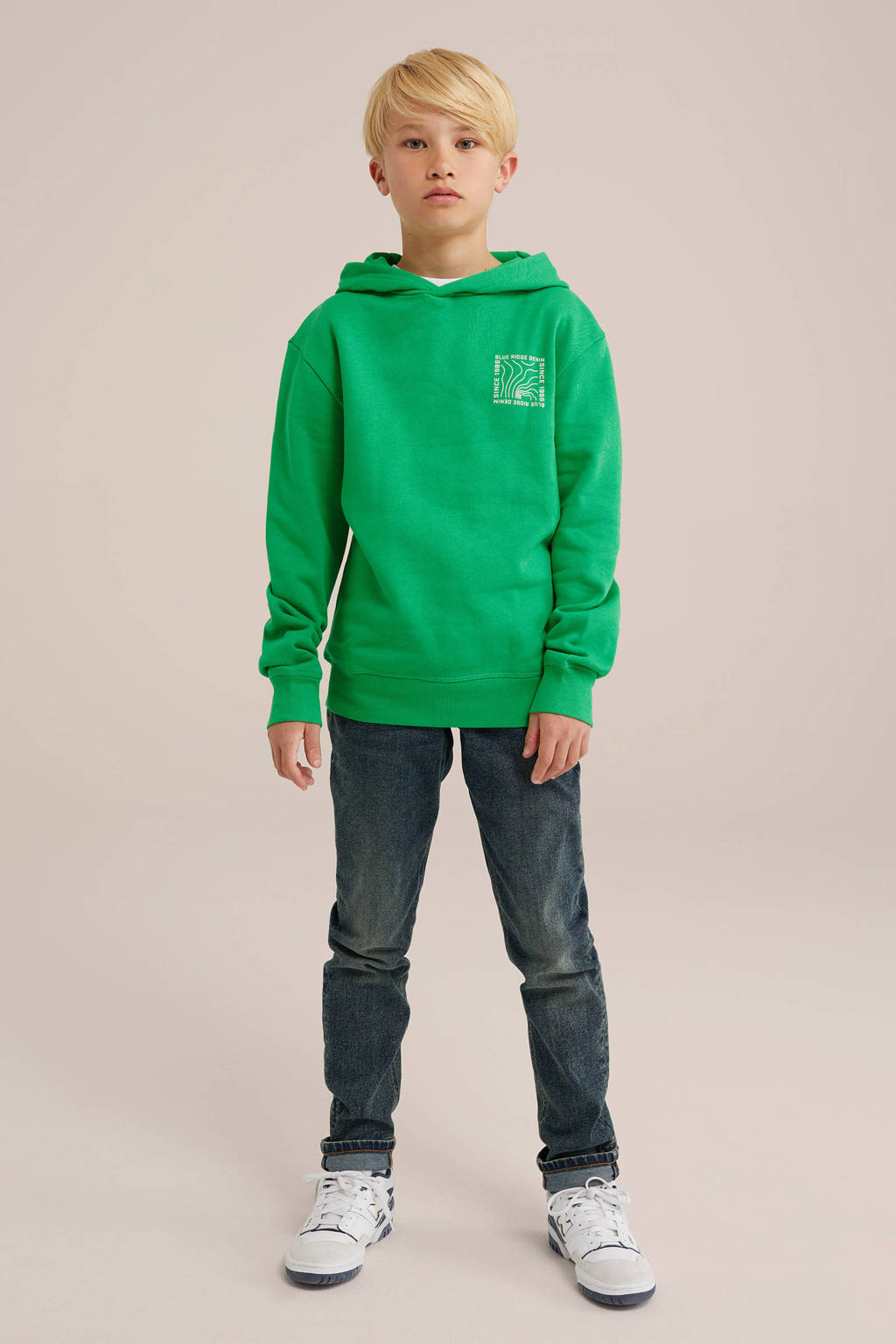 WE Fashion hoodie groen