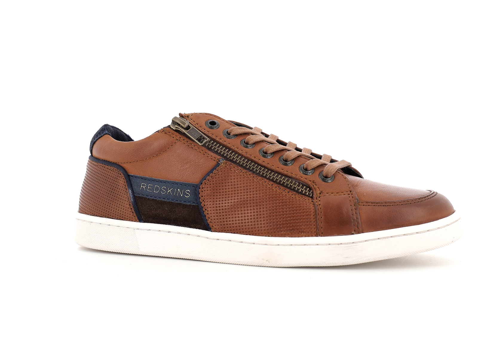 Redskins-DISTRAIT Cuir Cognac