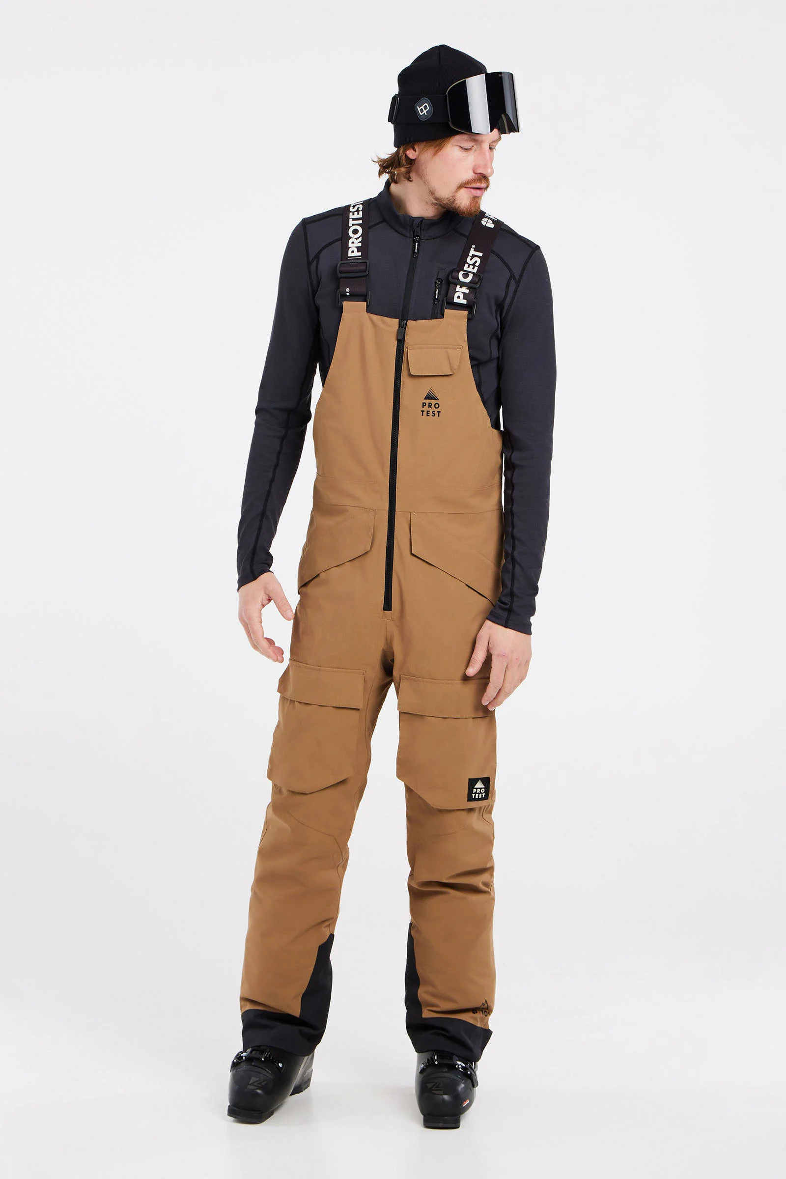 Protest salopette PRTARELLO camel