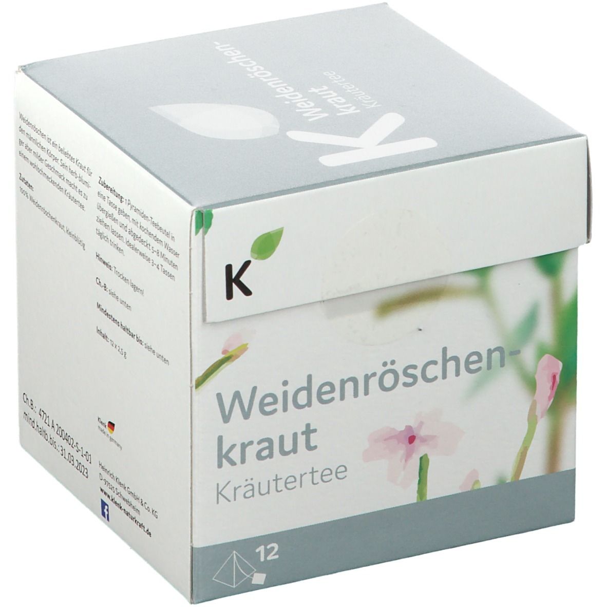 Klenk Weidenröschentee kleinblütig