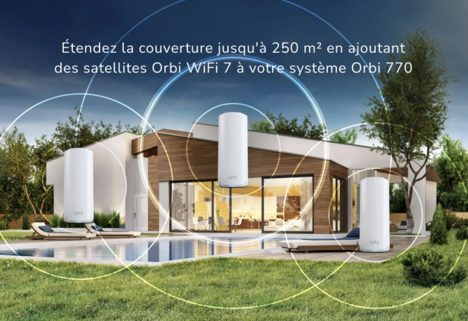 Netgear Orbi RBE770-100EUS Répéteurs WiFi