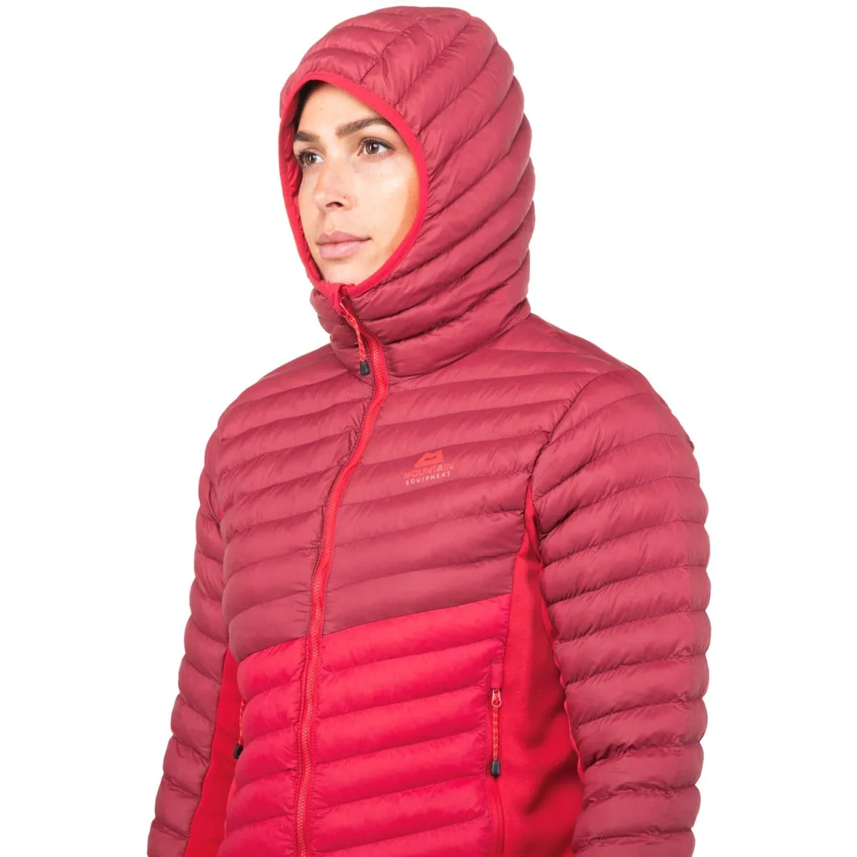 Mountain Equipment Particle Hooded Wmns Jacket Capsicum/Tibetanred