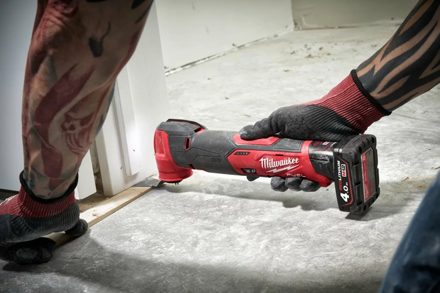 Milwaukee M12 FMT-0 12V Li-ion accu Multitool body - Oscillerend
