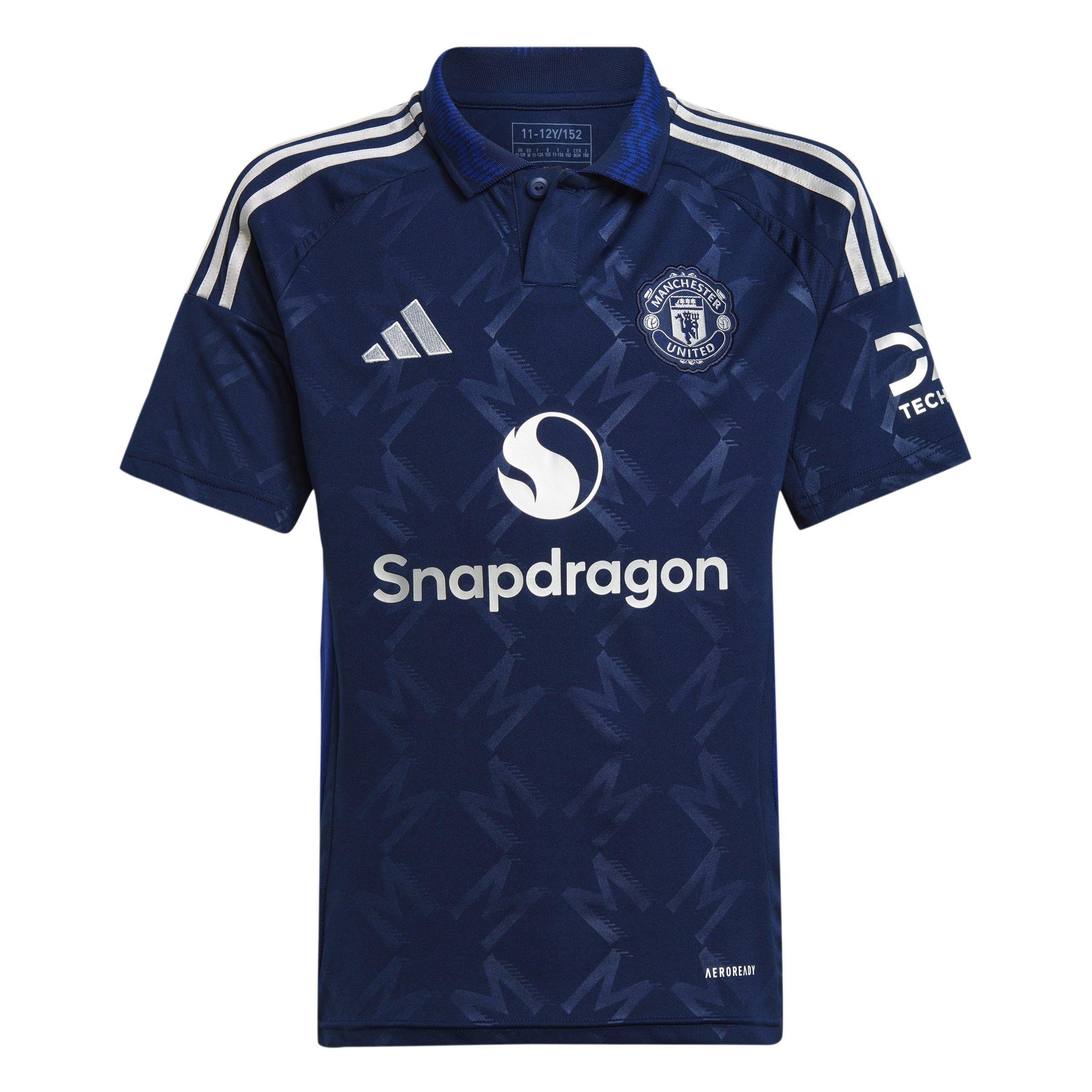 adidas Manchester United Away Shirt 2024 2025 Juniors