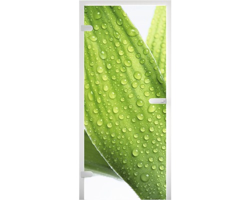 Pertura glazen deur Mynd Bladeren 70,9 x 197,2 x 0,8 cm DIN Links