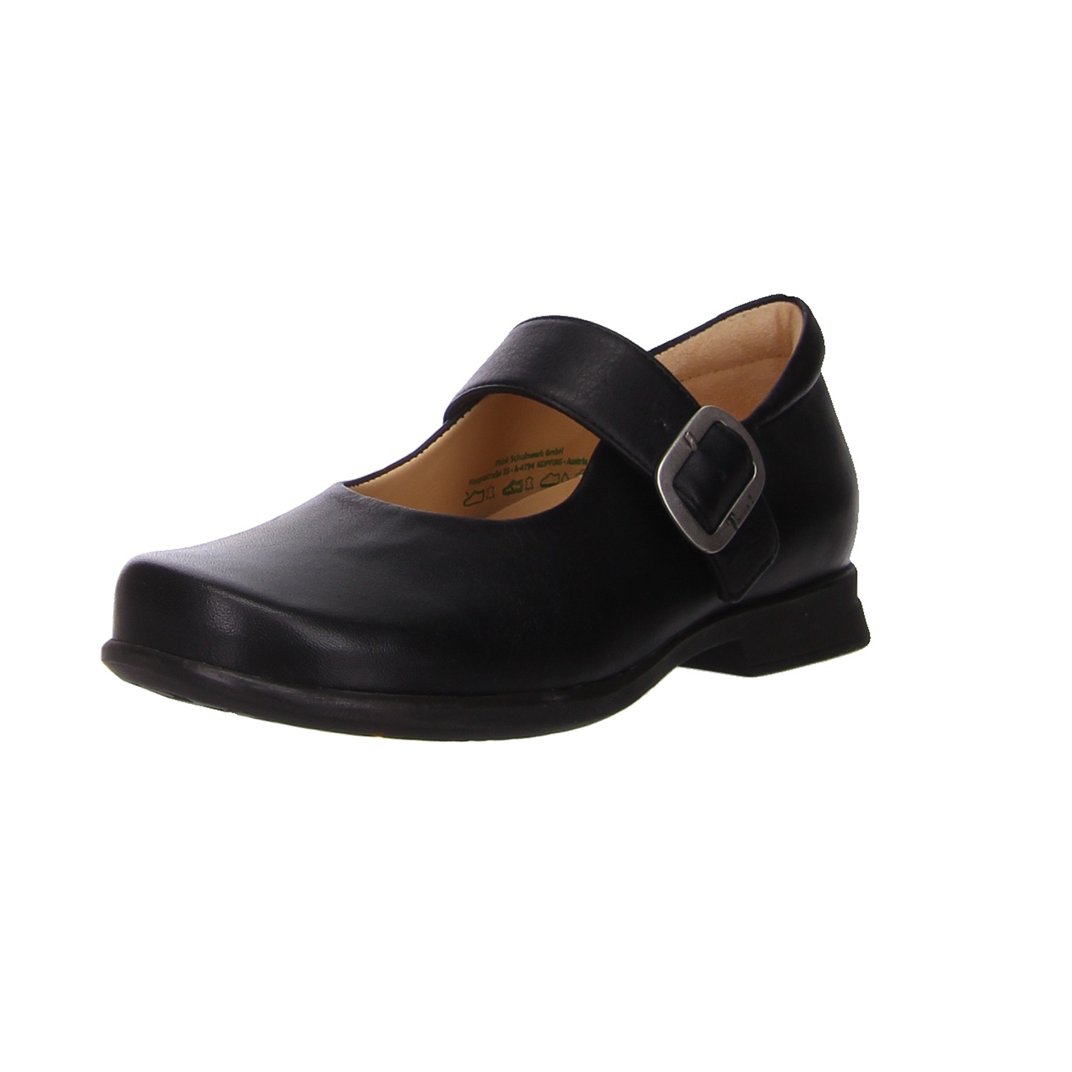 Think Spangenschuhe schwarz schwarz