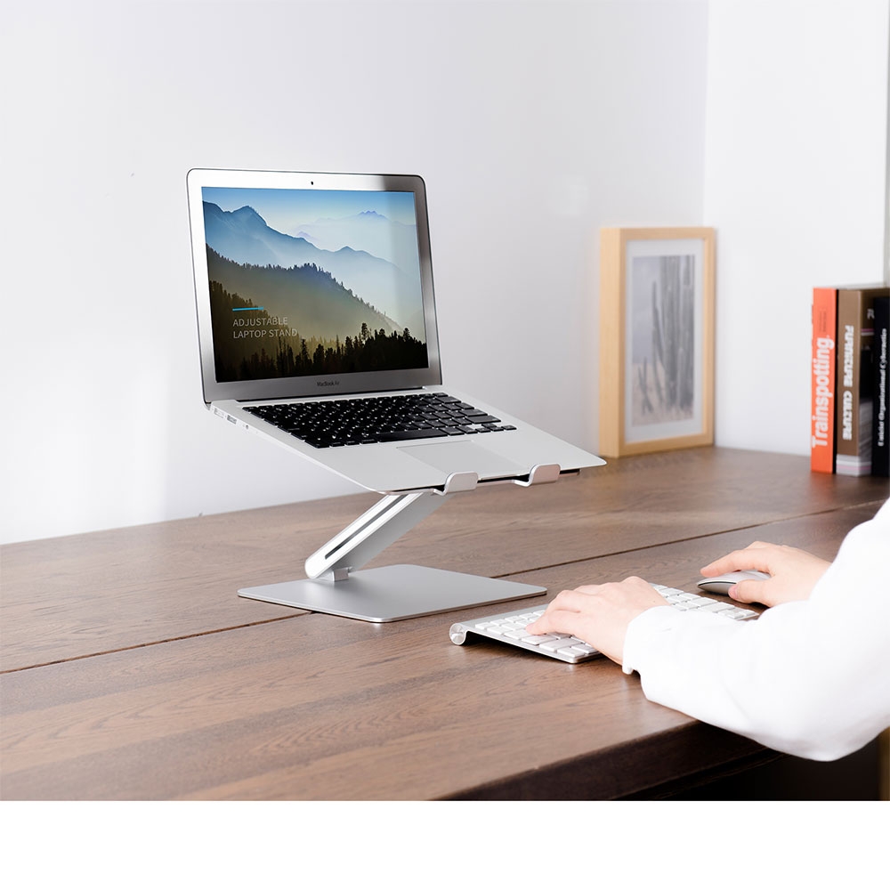 Höhenverstellbarer Tischaufsatz Ständer für MacBook / Notebooks (11