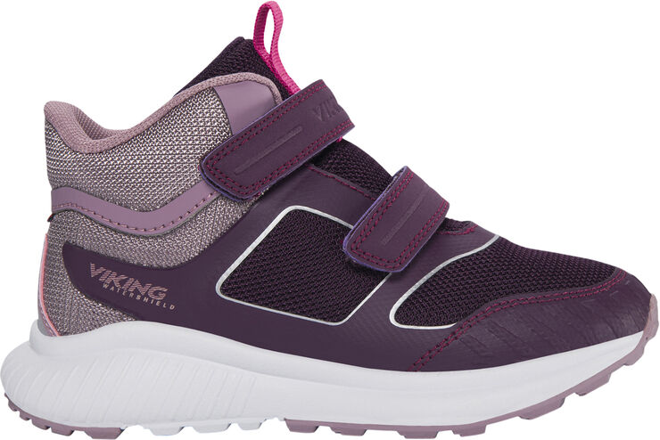 Viking Aery Mid WP 2V Aubergine/dusty pink