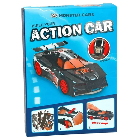 Depesche 3D Puzzle Monster Cars mit Rückzugsmotor, sortiert